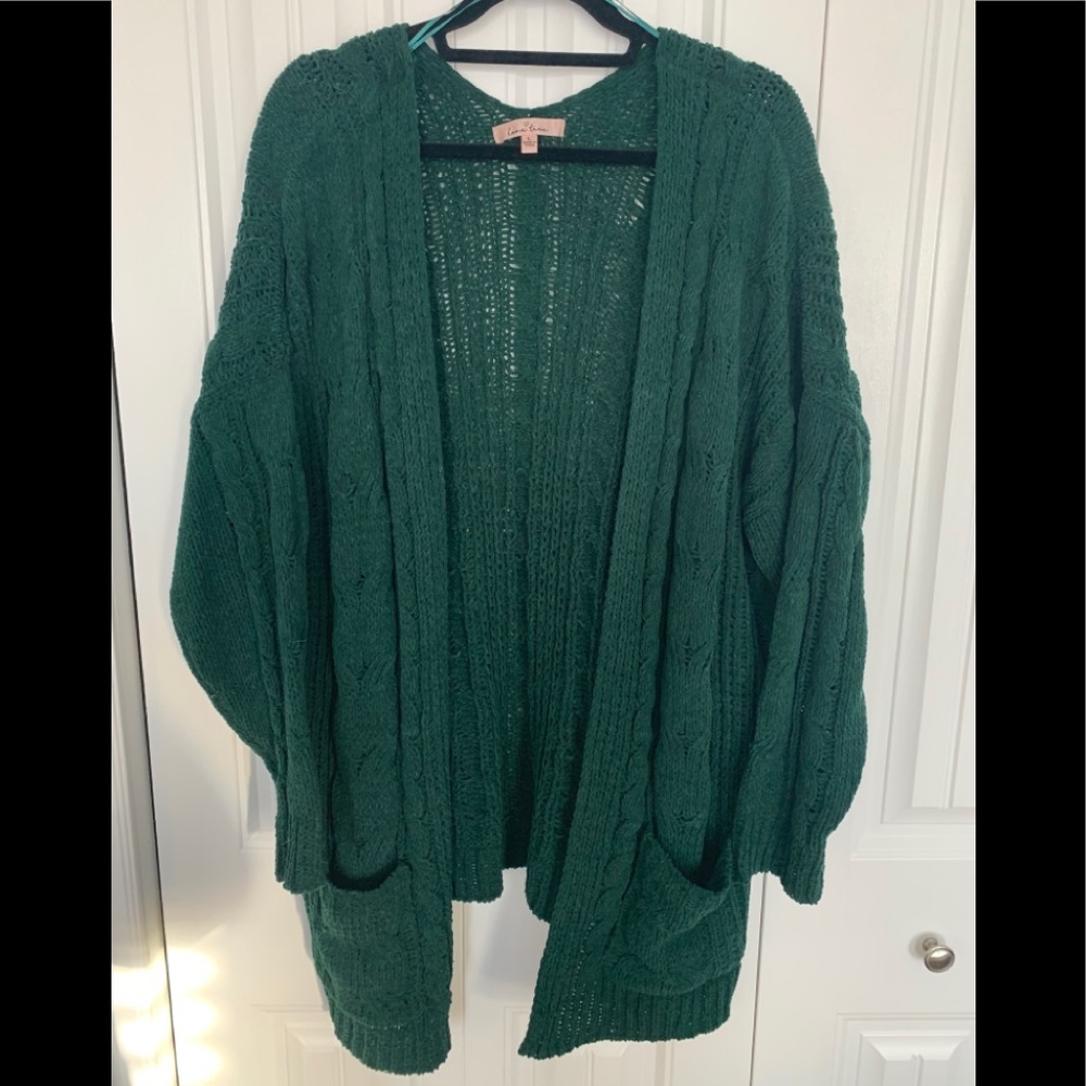 Emerald Green cardigan